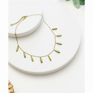 Purpose Jewelry Watercolor Necklace Handmade by Trafficking Rescued Women